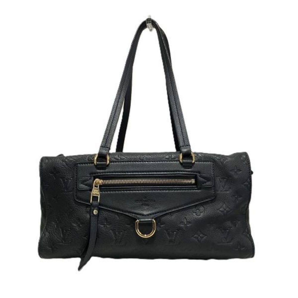 Louis Vuitton Lumineuse PM Monogram Empreinte Black Leather Tote Bag Infini